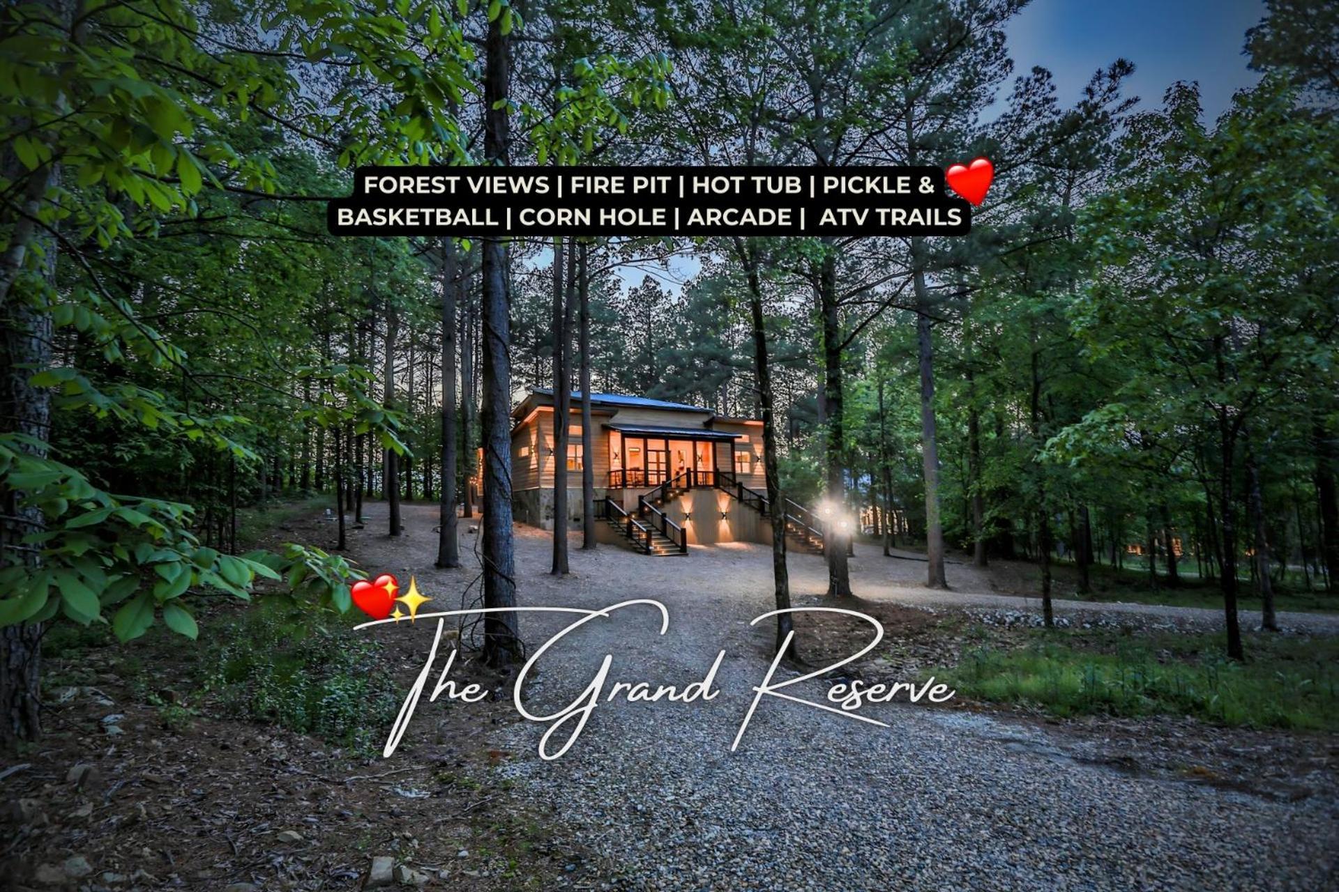 Lux,Hot Tub,Atv,Hiking,Pickleball,Firepit,Arcade 브로큰보우 외부 사진