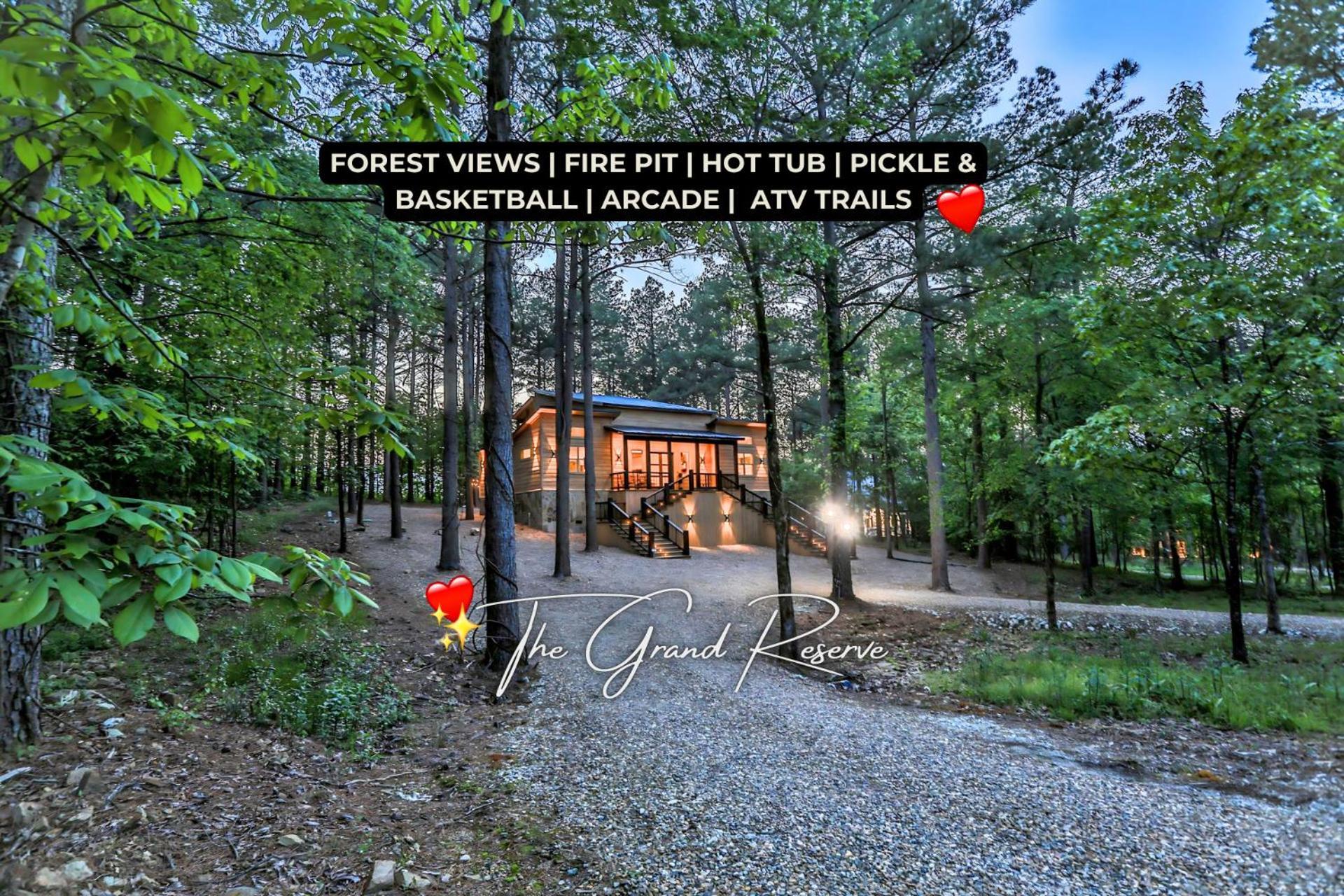 Lux,Hot Tub,Atv,Hiking,Pickleball,Firepit,Arcade 브로큰보우 외부 사진