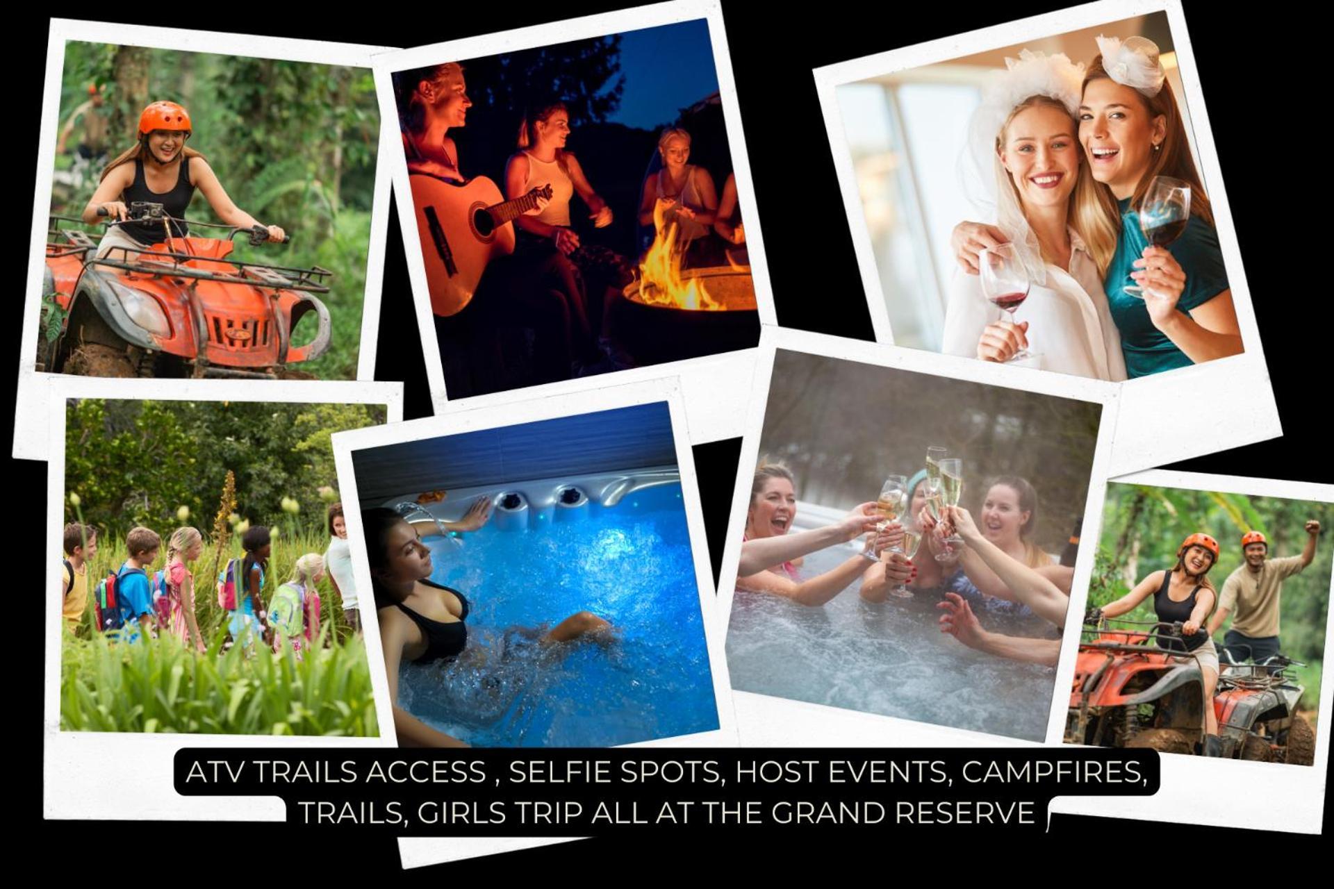 Lux,Hot Tub,Atv,Hiking,Pickleball,Firepit,Arcade 브로큰보우 외부 사진