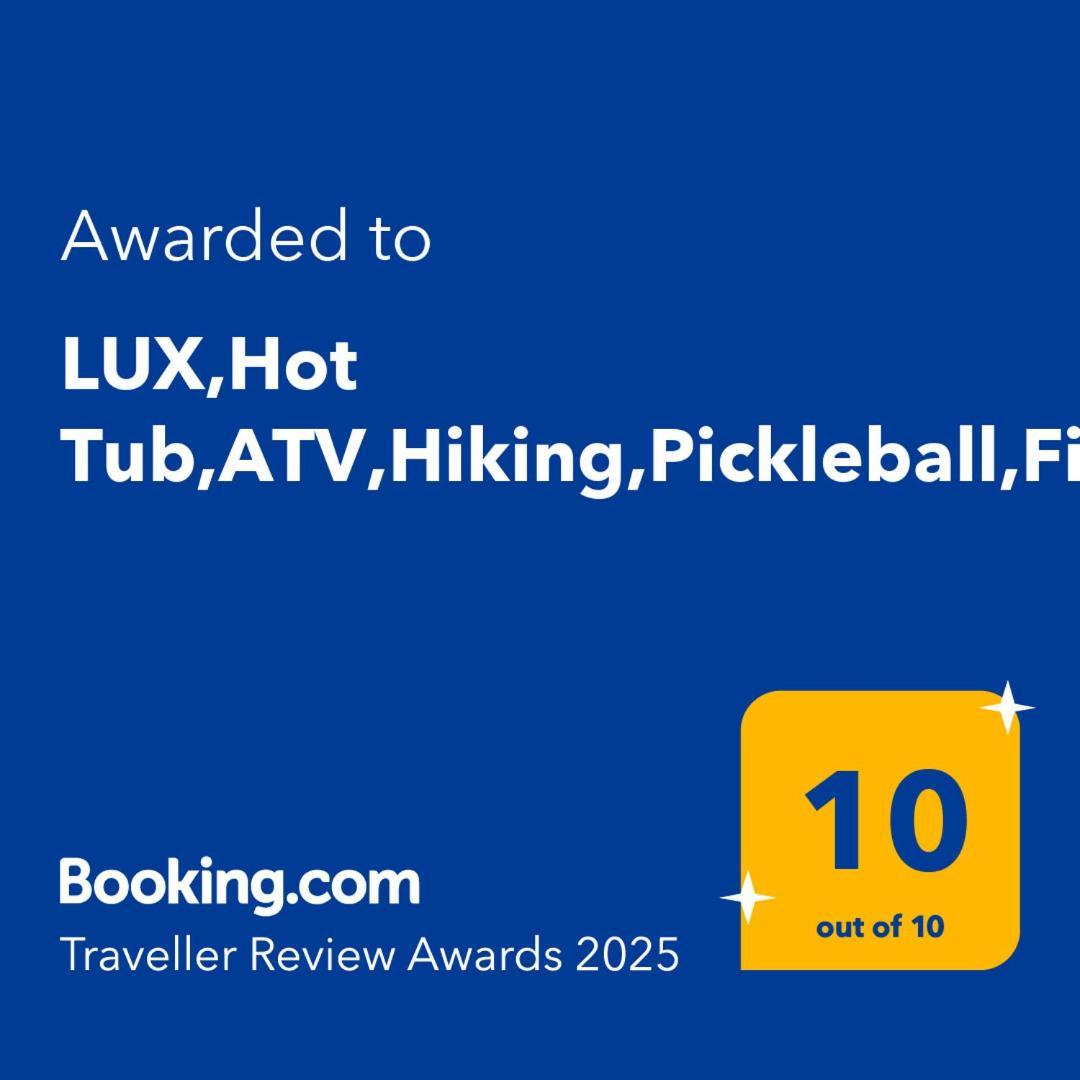 Lux,Hot Tub,Atv,Hiking,Pickleball,Firepit,Arcade 브로큰보우 외부 사진
