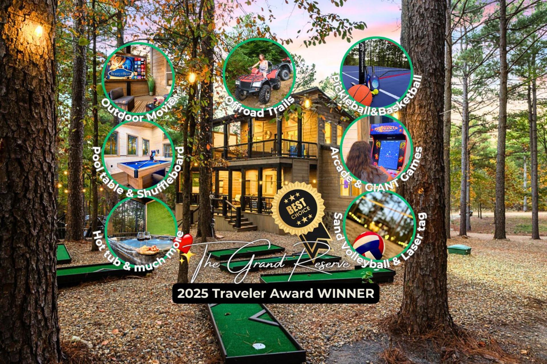 Lux,Hot Tub,Atv,Hiking,Pickleball,Firepit,Arcade 브로큰보우 외부 사진